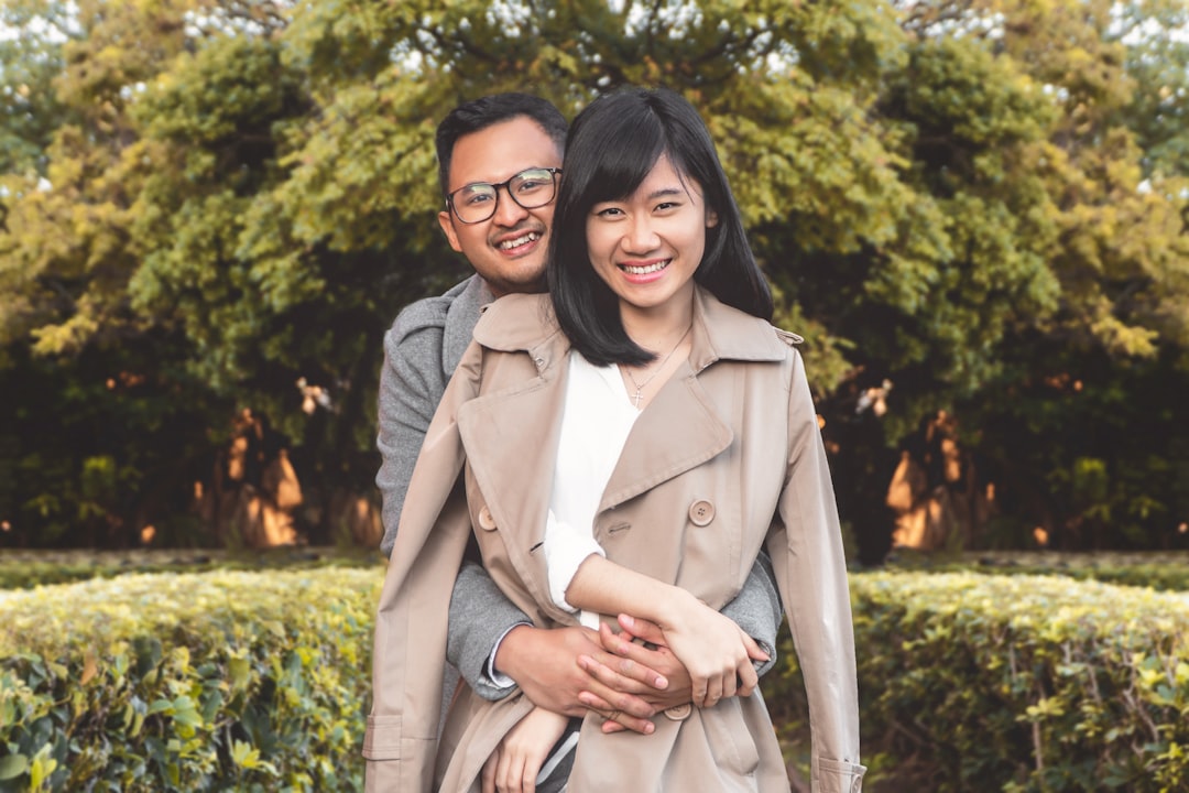 Young couple planning their financial future together
